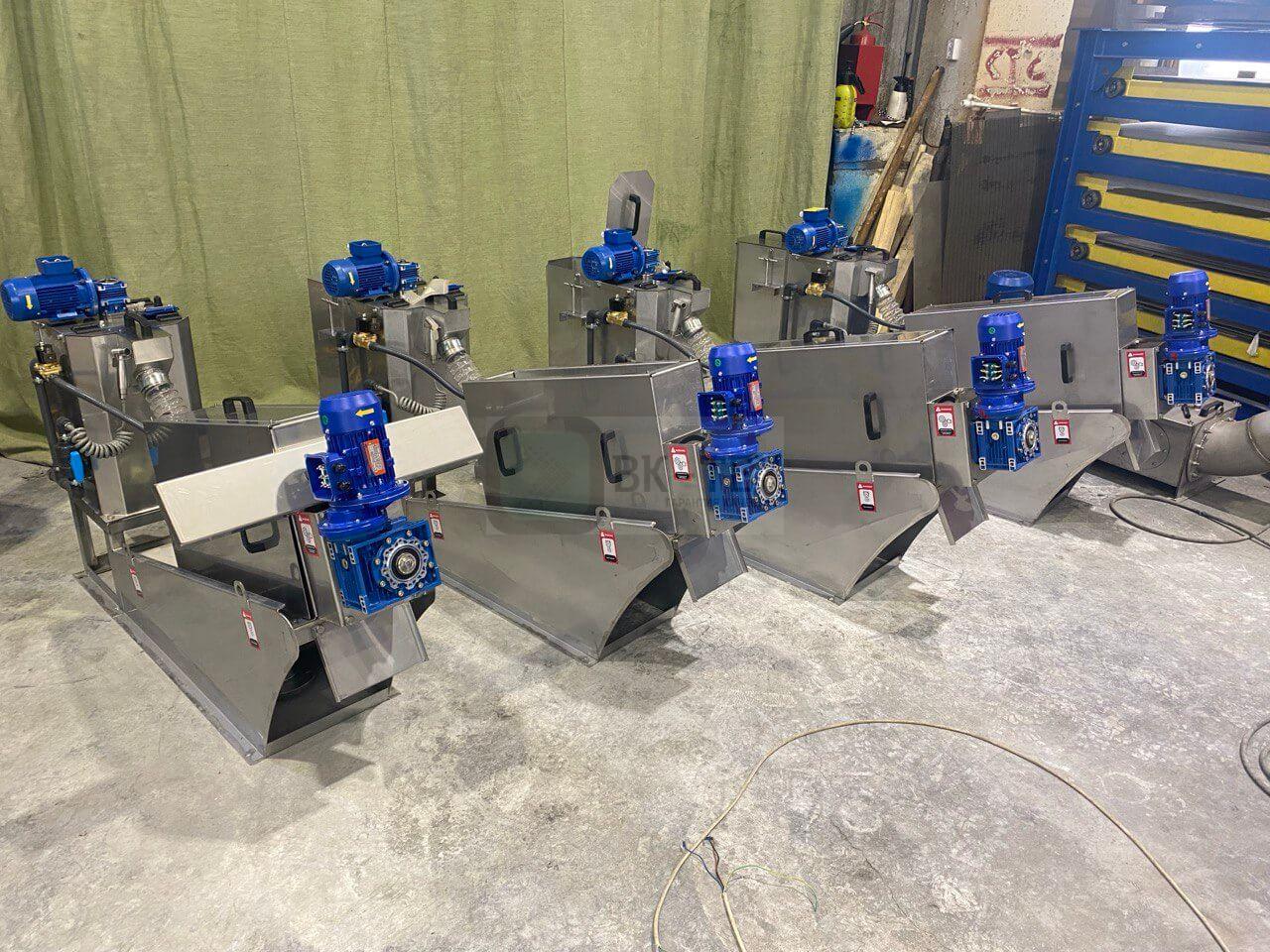 Обезвоживатель шнековый %name Обезвоживатель шнековый