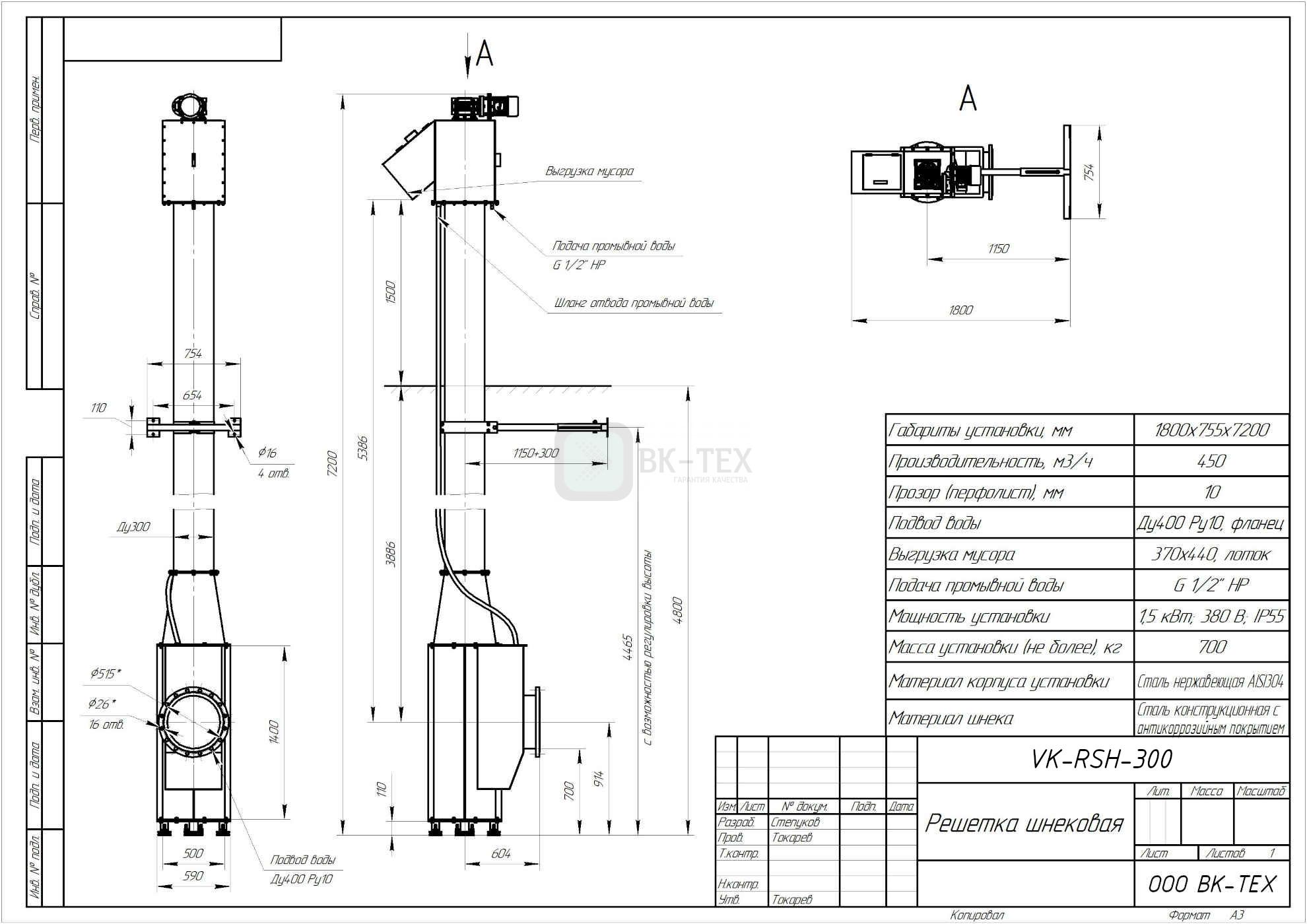 Решетка шнековая %name Решетка шнековая