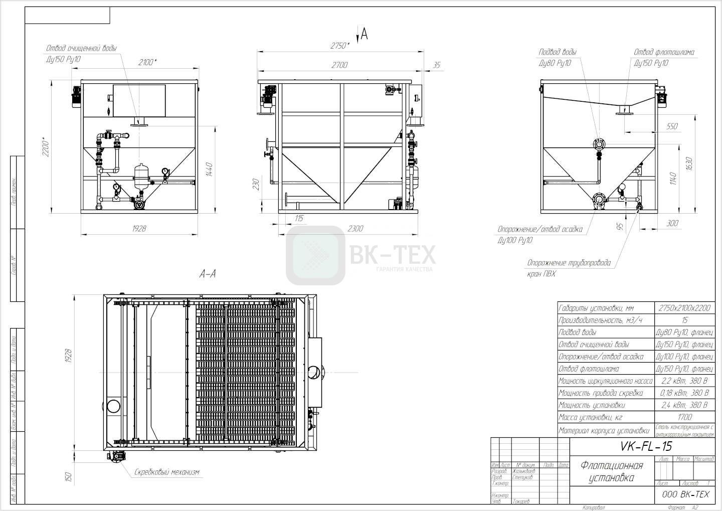 Флотационная установка %name Флотационная установка