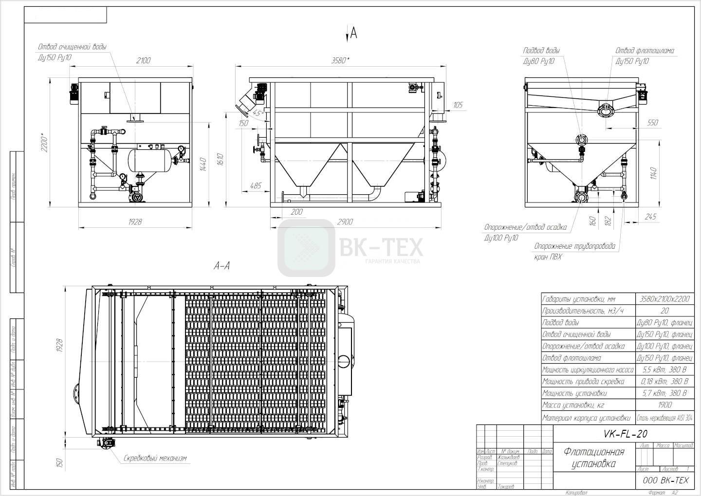 Флотационная установка %name Флотационная установка