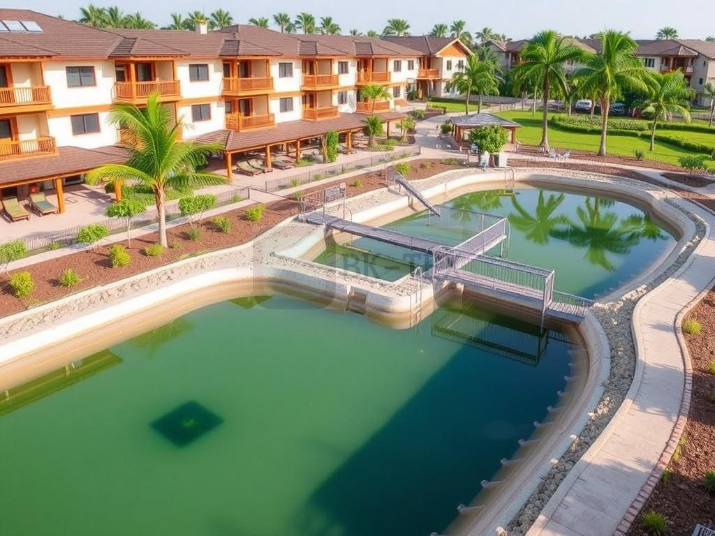 Очистка сточных вод и очистные сооружения для Базы отдыха. Ключевые принципы проектирования %name Очистка сточных вод и очистные сооружения для Базы отдыха: как спроектировать систему, чтобы гости жили комфортно, а природа не страдала