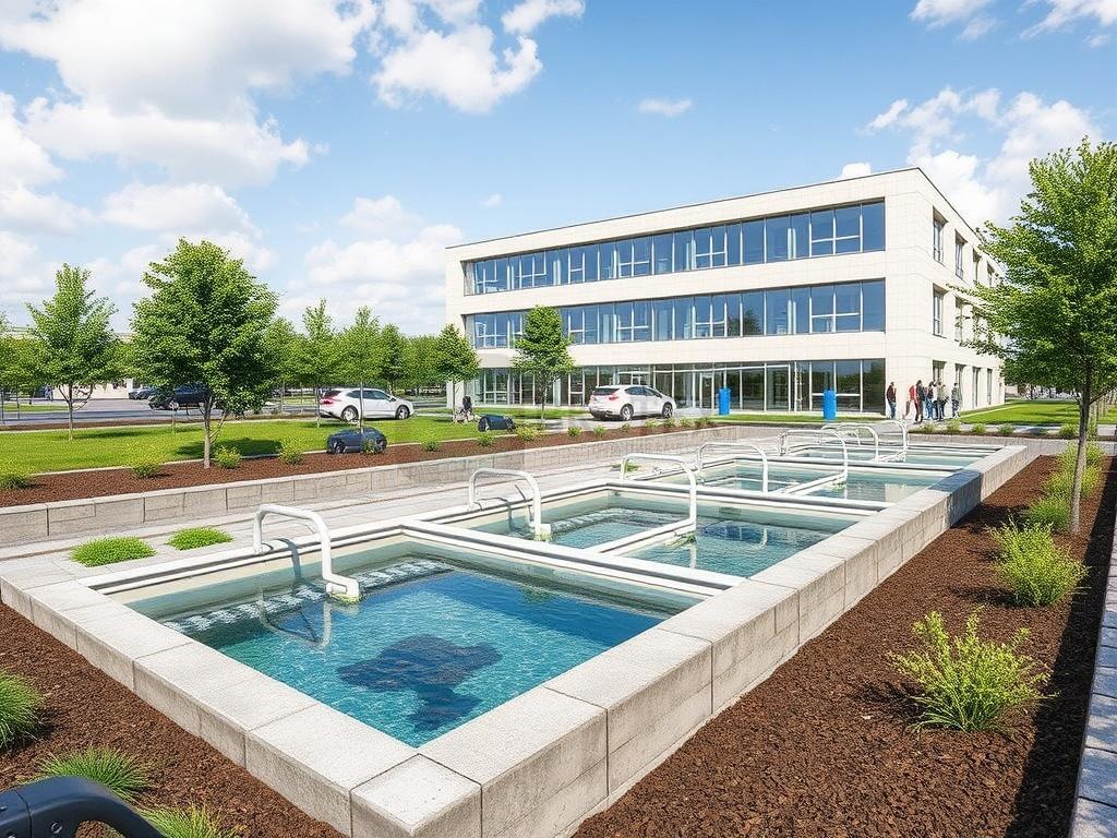 Очистка сточных вод и очистные сооружения для Административного здания. Что нужно учитывать при проектировании системы для административного здания %name Вода под контролем: практический путеводитель по очистке сточных вод для административного здания